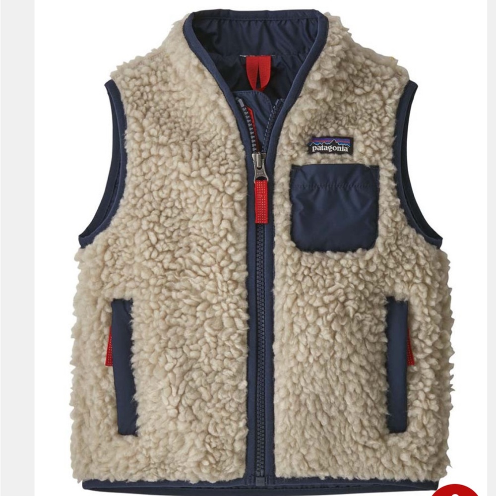Patagonia toddler Retro-X fleece vest